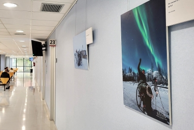 L’Hospital de Figueres acull la mostra fotogràfica «Destí Tromso: trencant barreres» sobre el viatge d’un grup de MIFAS a la ciutat noruega